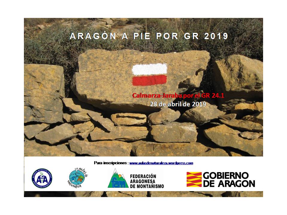Aulas de Naturaleza. Calmarza Jaraba. 28.04.2019