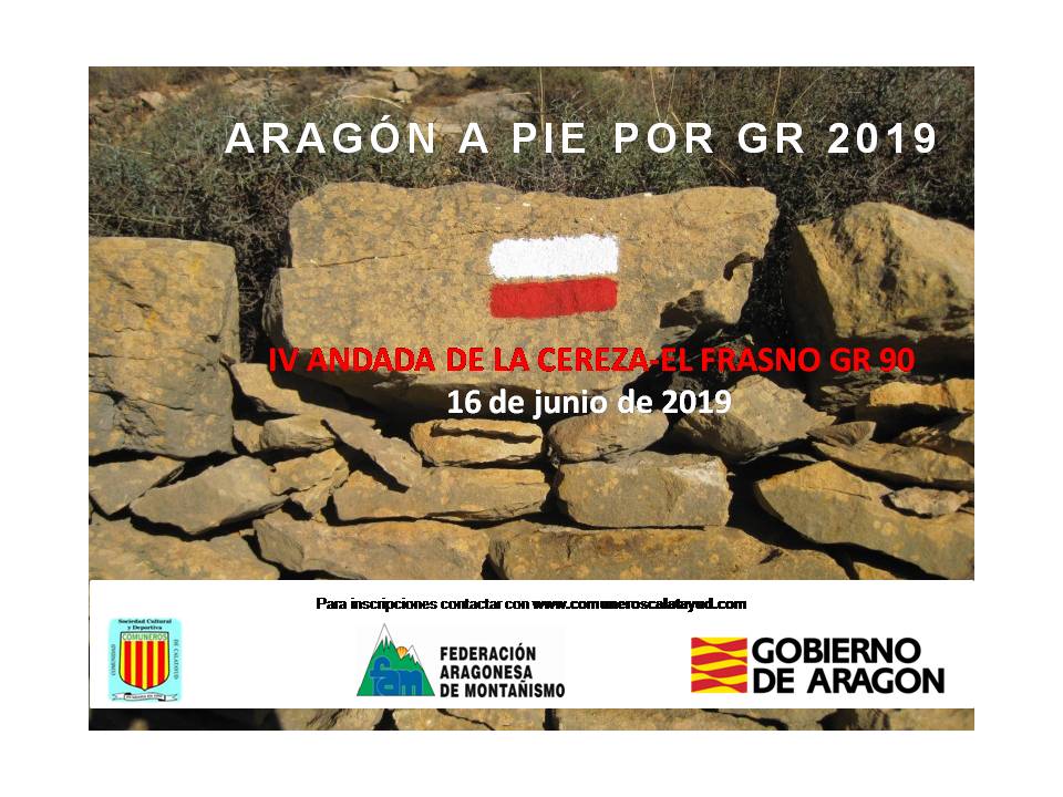 IV Andada de la Cereza El Frasno. GR 90. Comuneros Calatayud. 16.06.2019