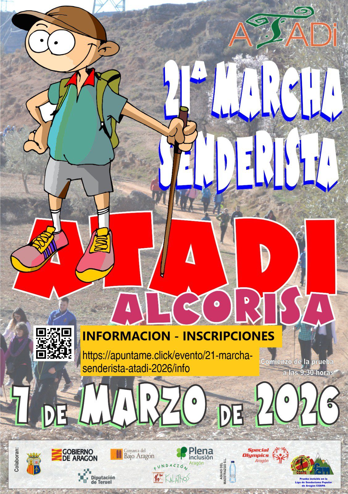 MARCHA SENDERISTA ATADI 2026