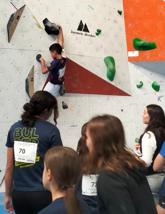 Alcorisa 2 14 diciembre 25 Juegos Escolares Escalada