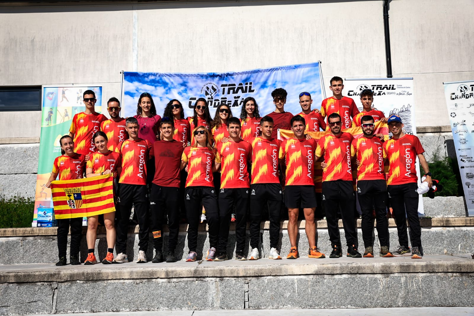Equipo aragonés de carreras por montaña