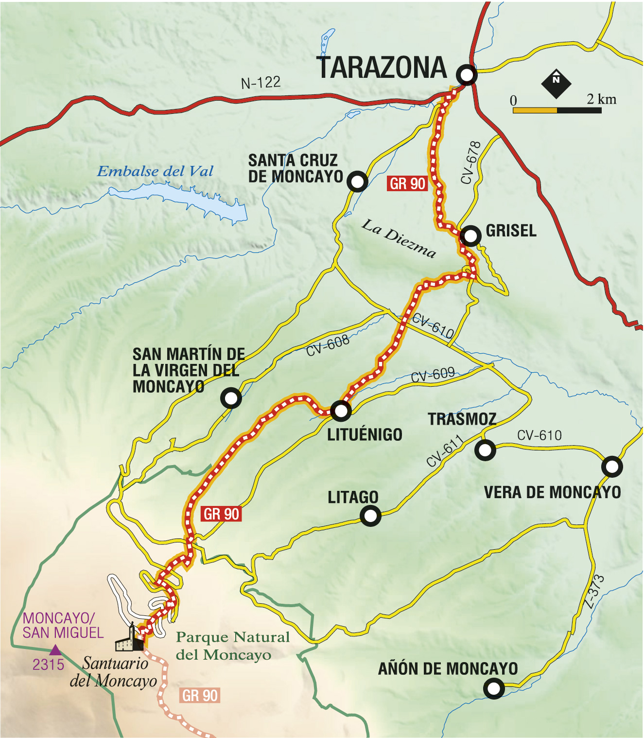 GR 90 etapa Tarazona Moncayo