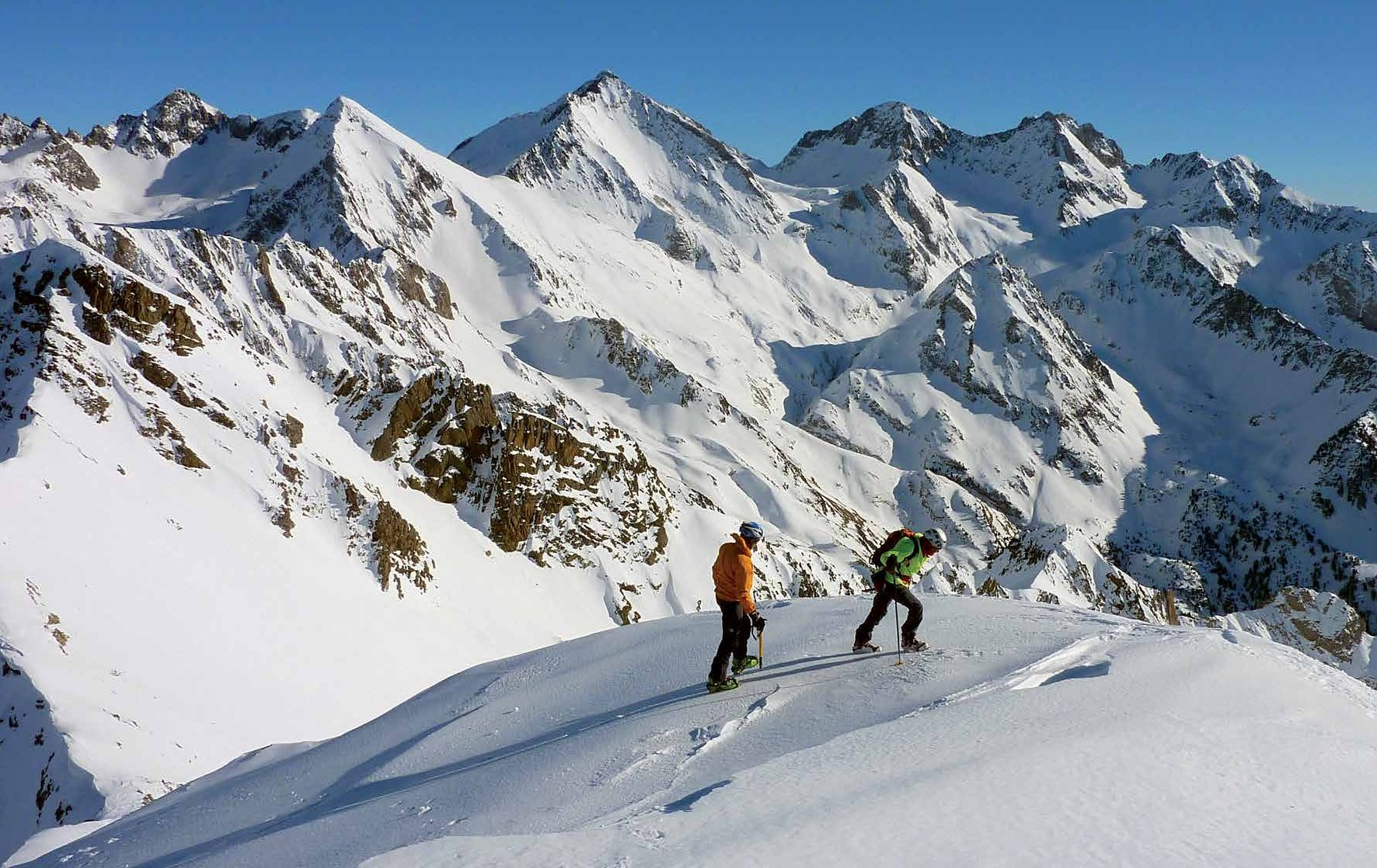 Rutas esquis Sallent