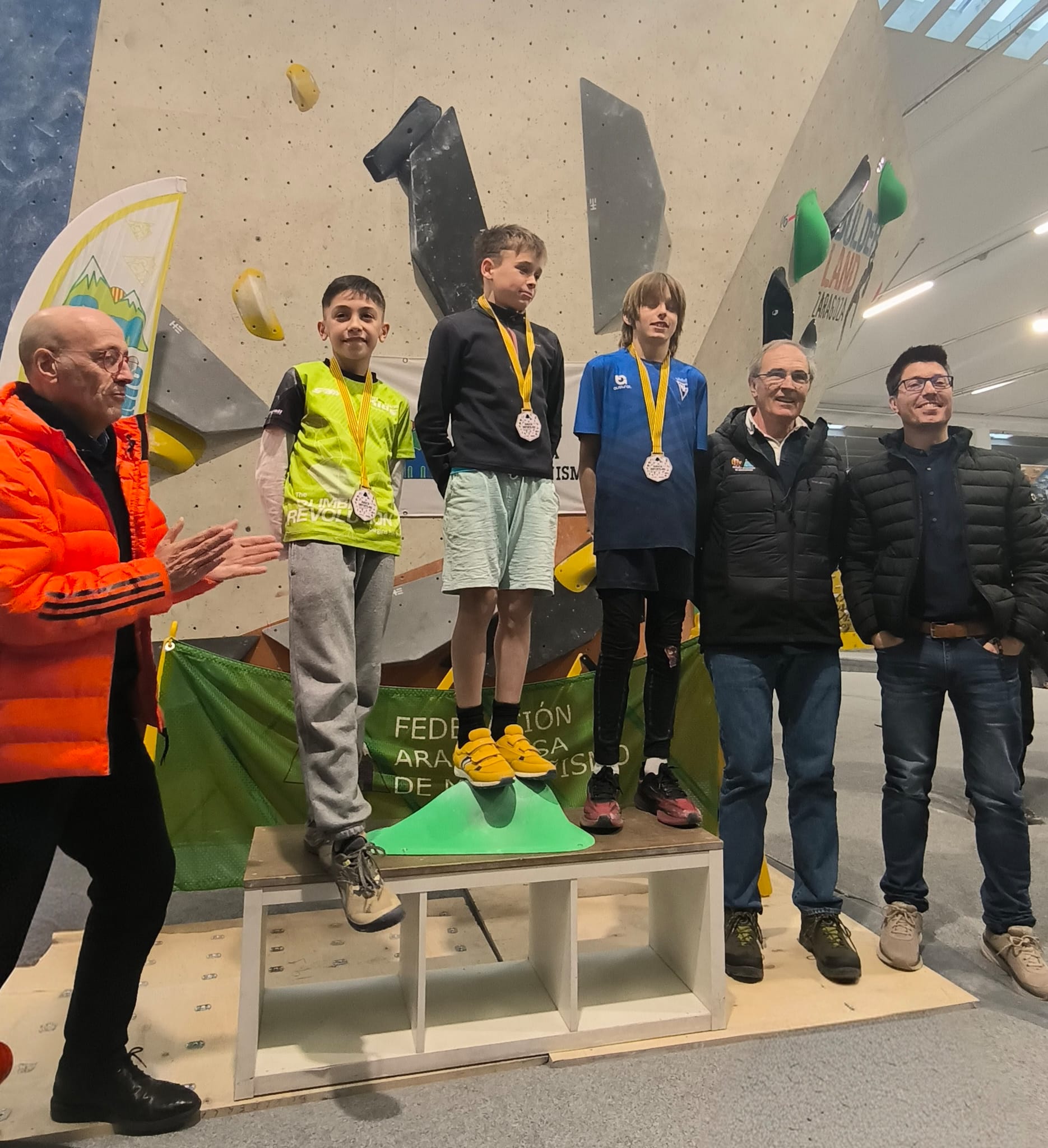 CAEB Podio sub13 masculino