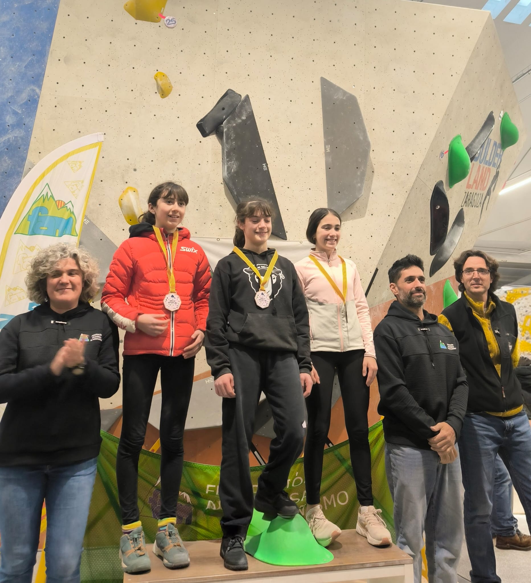 CAEB Podio sub15 femenino