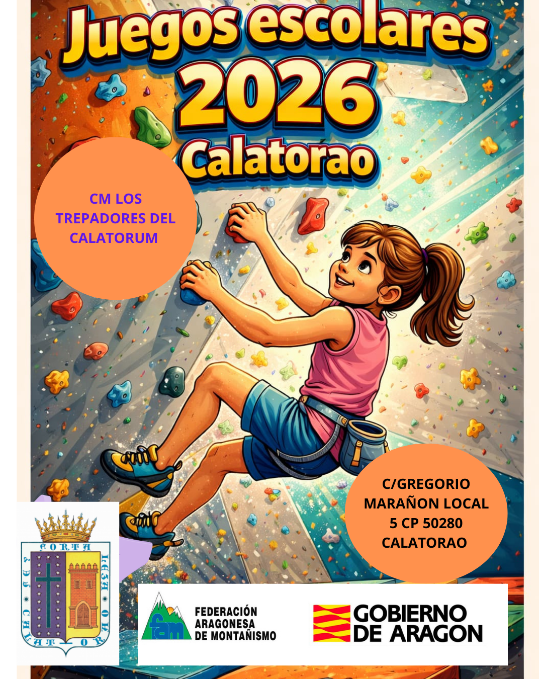 Cartel JJEE CALATORAO