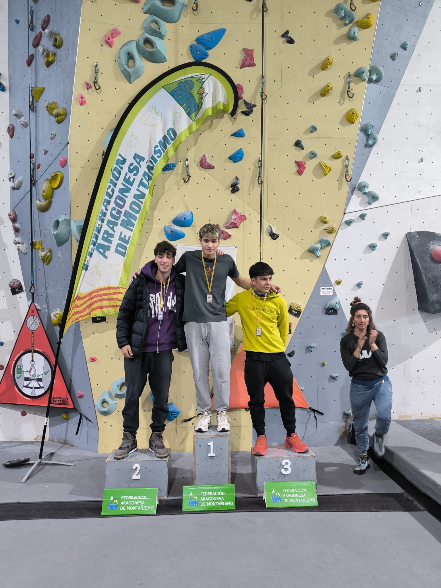 Podio sub19 masculino